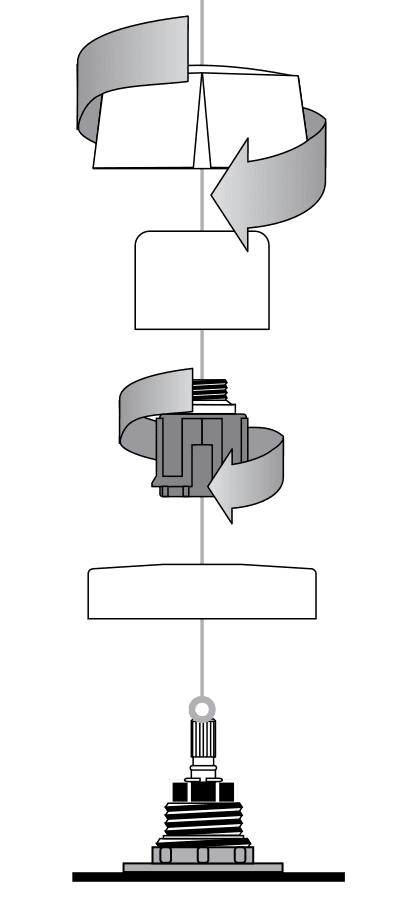 Instruções de instalação de registro Fabrimar