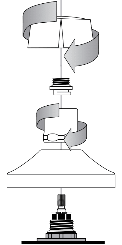 Instruções de instalação de registro Fabrimar