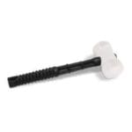 MARTELO BORRACHA CABO PLASTICO 60MM BRANCO ROMA