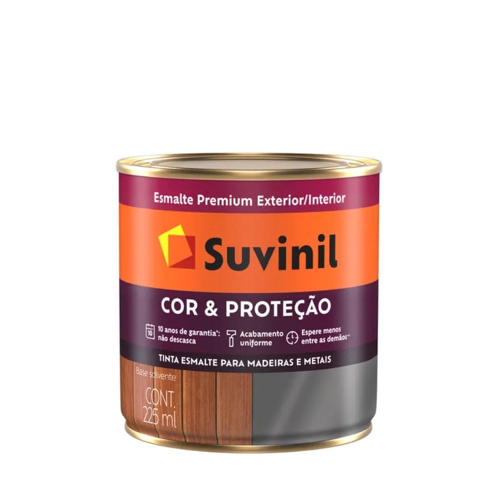 TINTA ESMALTE BRILHO BRANCO 0.225L SUVINIL