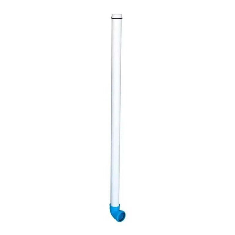 TUBO DESCARGA C/JOELHO AZUL AMANCO