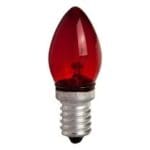 LAMPADA CHUPETA 7W 127V E14 VERMELHA KIAN