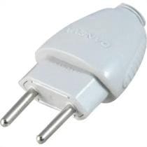 PINO MACHO 2P 10A/250V BRANCO DANEVA
