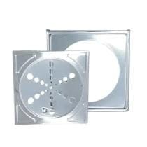 GRELHA INOX C/CAIX.10X10 LEAO