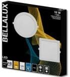 LUMINARIA LED 18W EMBUTIR REDONDA BRANCA BIVOLT BELLALUX