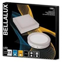LUMINARIA LED 18W SOBREPOR REDONDA BRANCA BIVOLT BELLALUX
