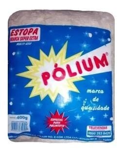 ESTOPA 400g PARA POLIMENTO POLIUM