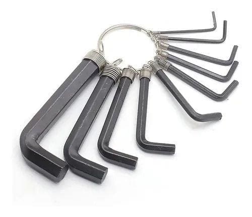 CHAVE ALLEN NA ARGOLA 10PC BRASFORT