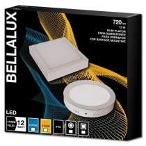 LUMINARIA LED 12W SOBREPOR REDONDA BRANCA BIVOLT BELLALUX