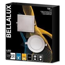 LUMINARIA LED 12W EMBUTIR REDONDA BRANCA BIVOLT BELLALUX